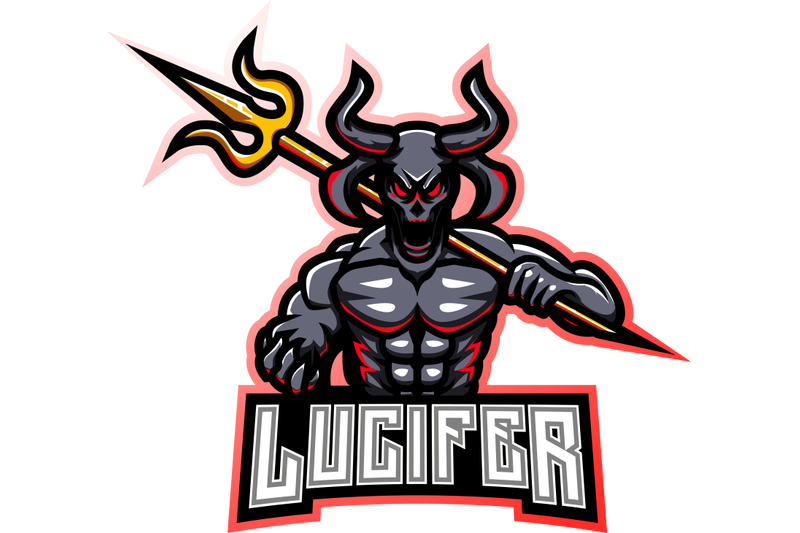 lucifer-esport-mascot-logo-design