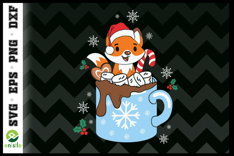 christmas-fox-in-the-coffee-cup