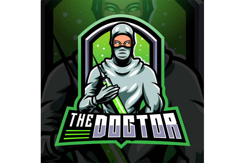 the-doctor-esport-mascot-logo