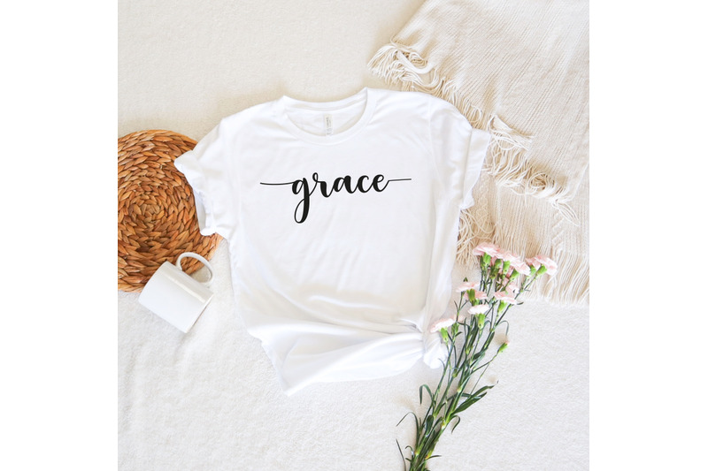 Grace SVG, Grace with tails, Grace Cut File, Grace Silhouette By ...