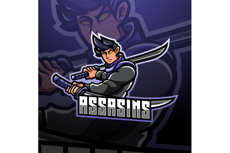 assassin-esport-mascot-logo-design