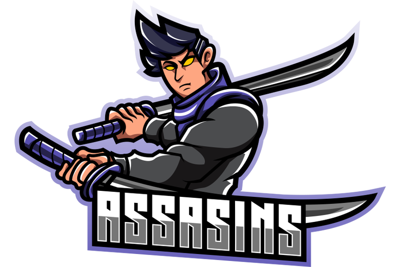 assassin-esport-mascot-logo-design