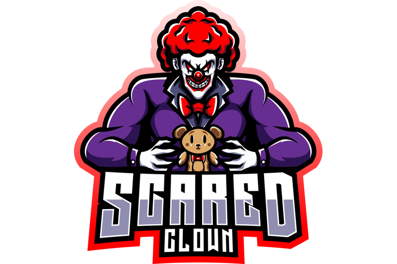 clown-esport-mascot-logo-design