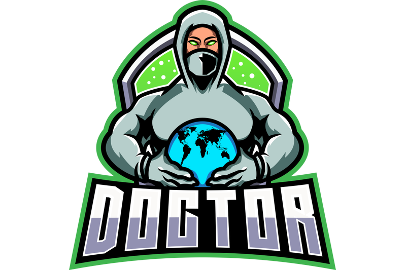 the-doctor-esport-mascot-logo