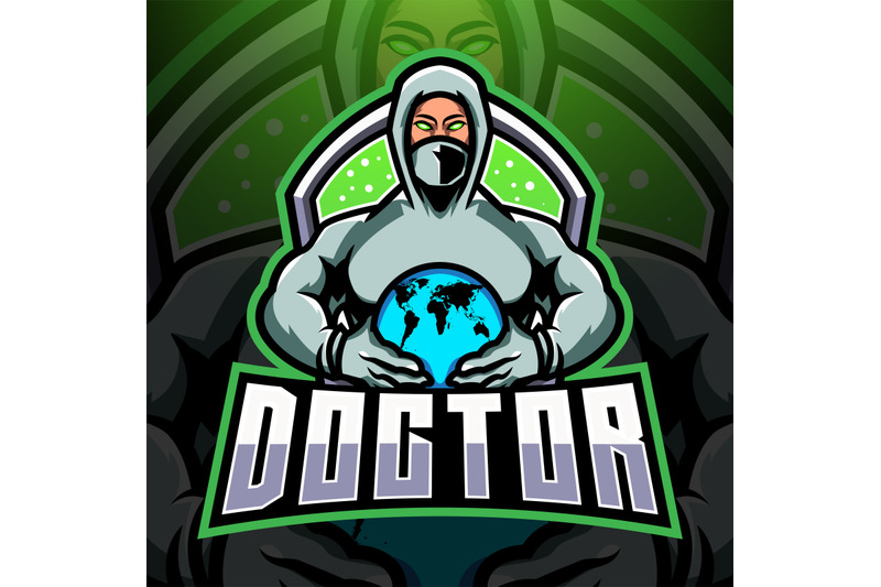 the-doctor-esport-mascot-logo