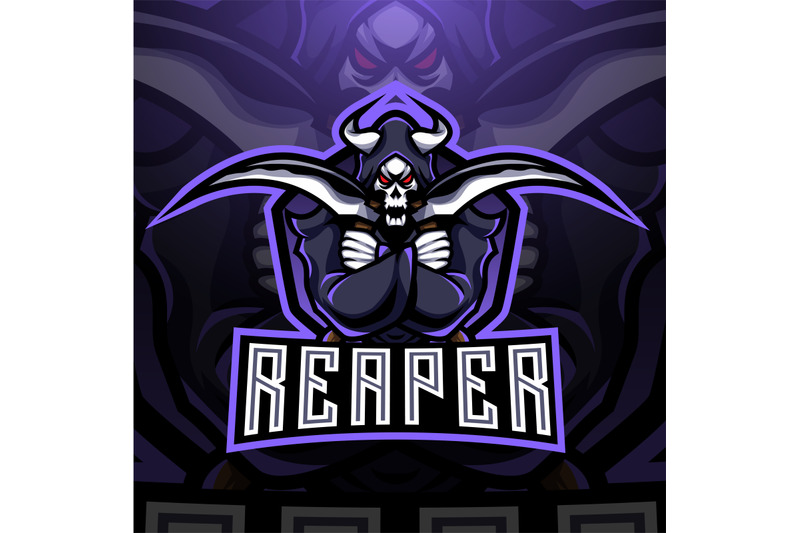 reaper-esport-mascot-logo-design