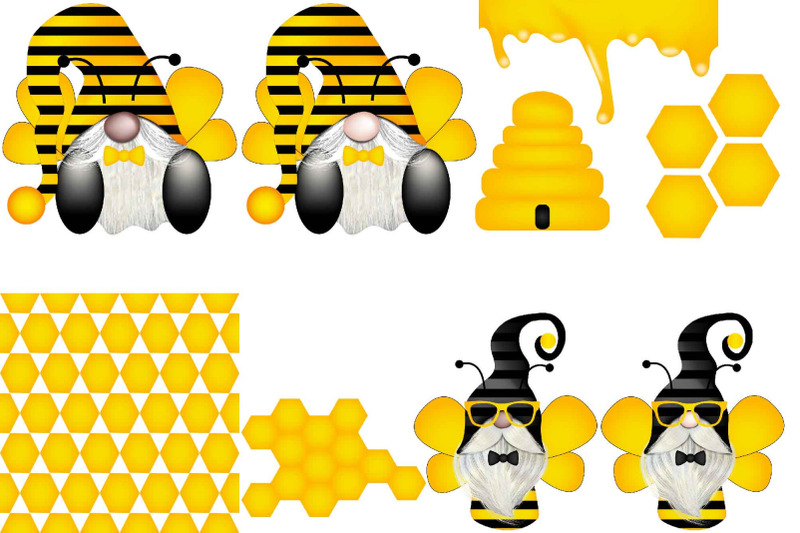 honey-bee-gnomes-clipart