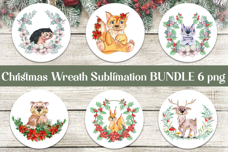 cute-christmas-animals-clipart-watercolor-sublimation-png