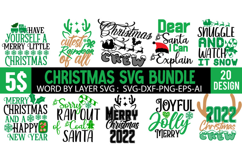 christmas-svg-bundle-christmas-clipart-bundle