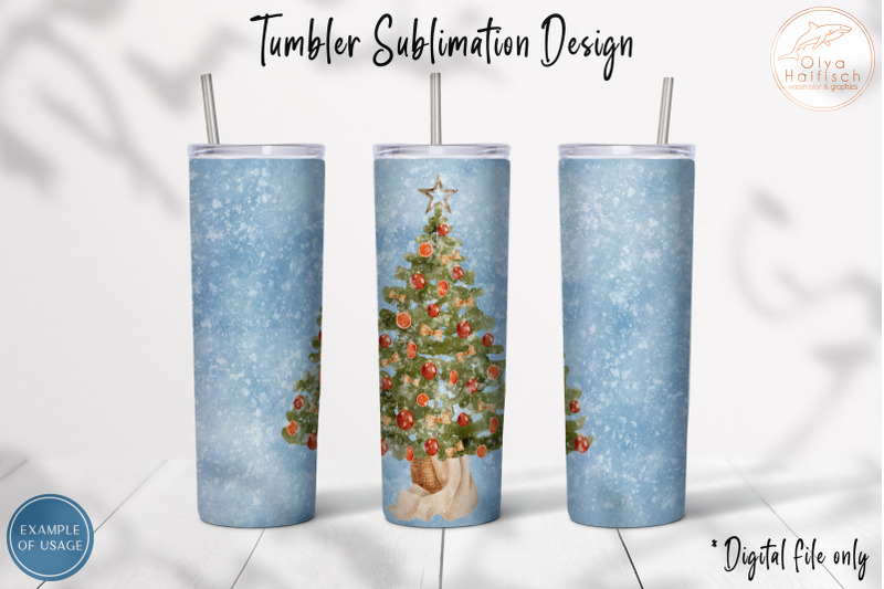christmas-tree-tumbler-sublimation-png-winter-tumbler-wrap-design