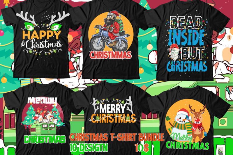 christmas-t-shirt-bundle-christmas-sublimation-png