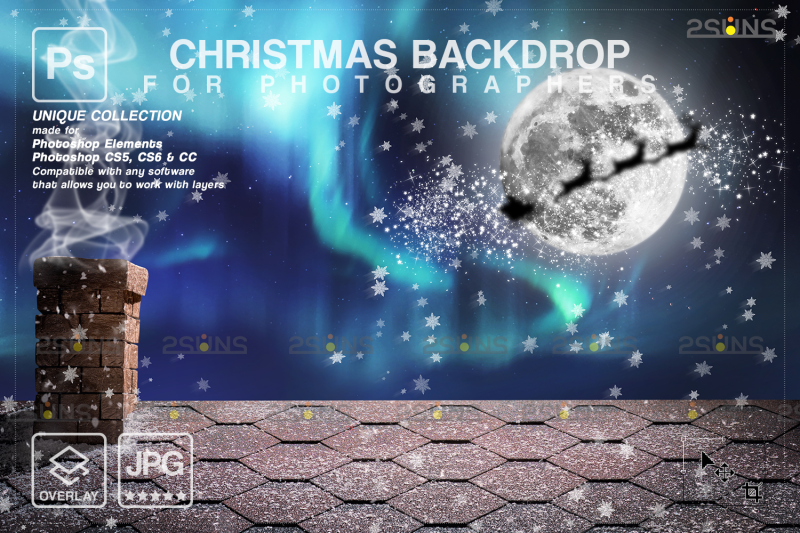 christmas-rooftop-santa-in-moon-digital-backdrop