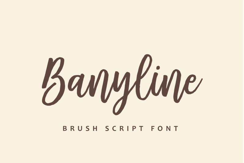 banyline-script-font