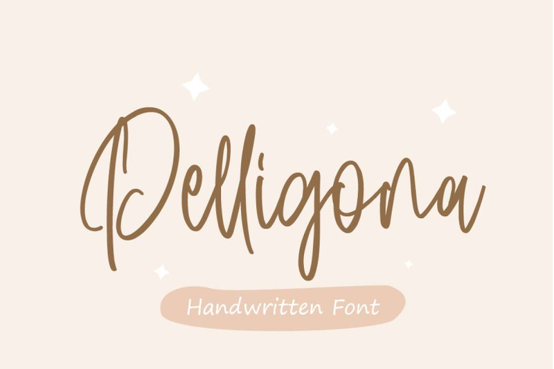 pelligona-script-font