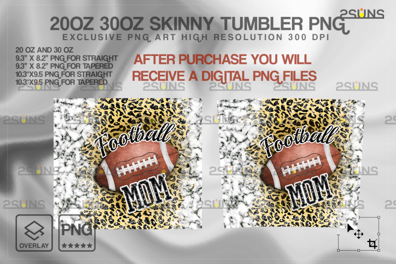 20oz-football-mom-skinny-tumbler-seamless-design-sublimation-design