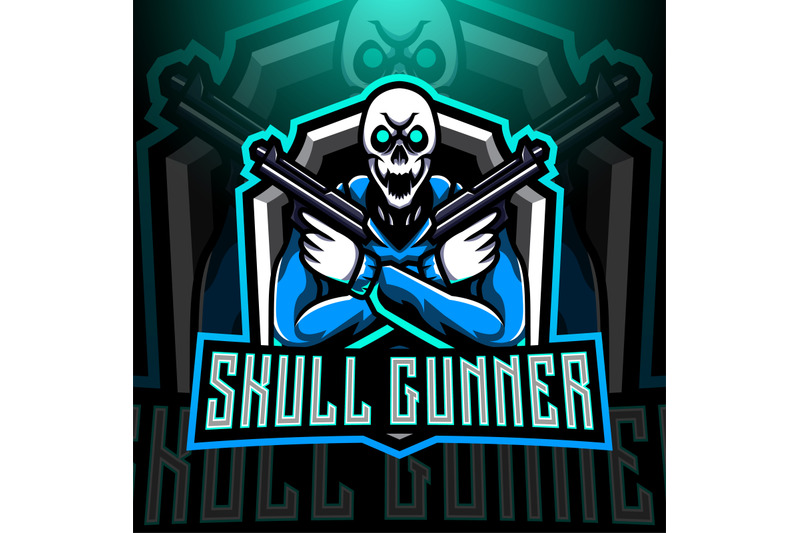 skull-gunners-esport-mascot-logo