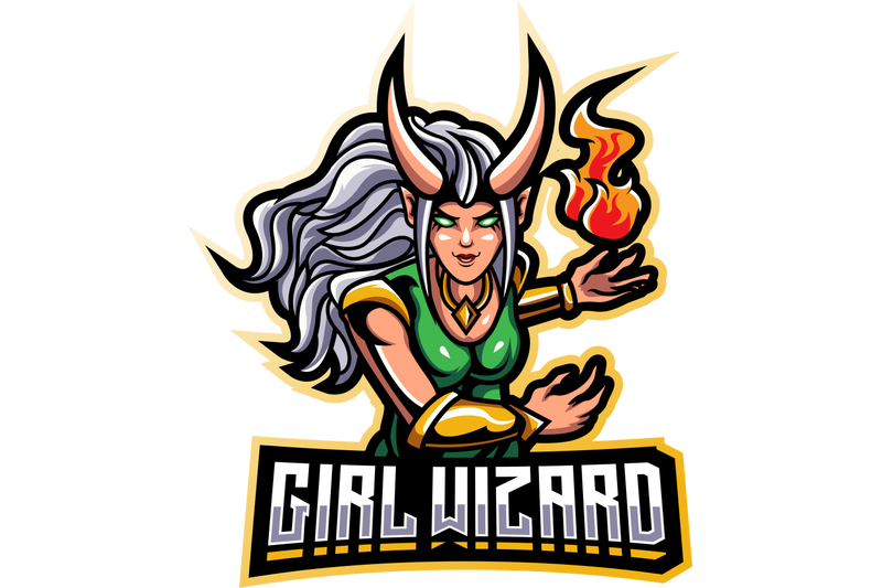 girls-wizard-esport-mascot-logo-design