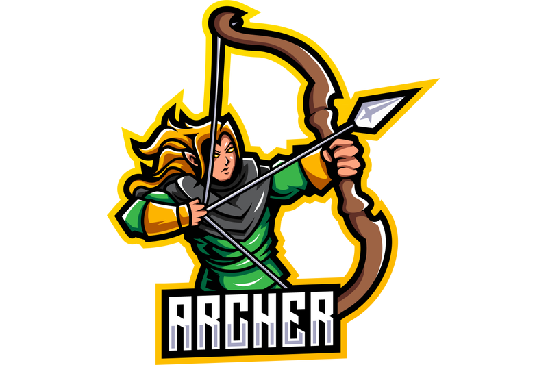 archer-esport-mascot-logo-design