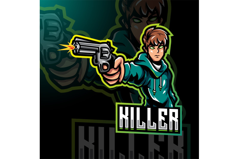 killer-esport-mascot-logo-design