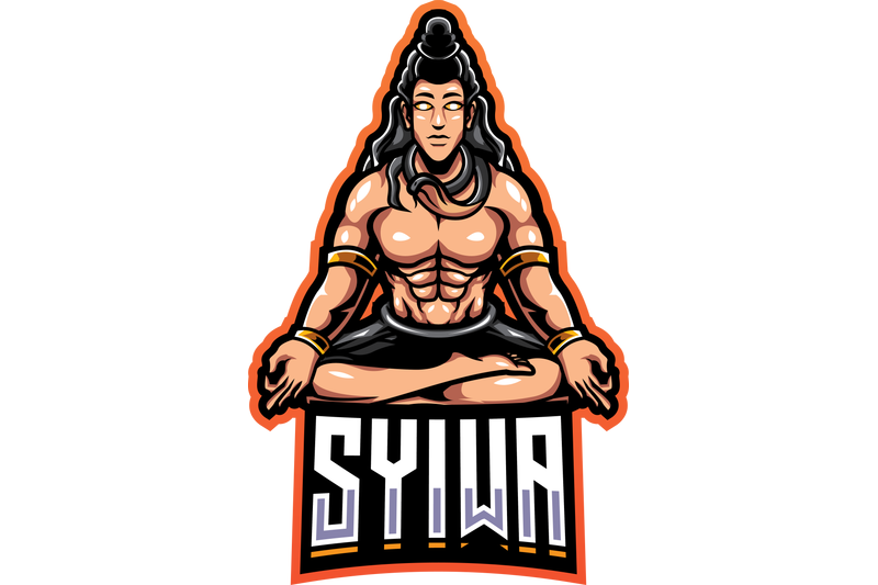 syiwa-esport-mascot-logo-design