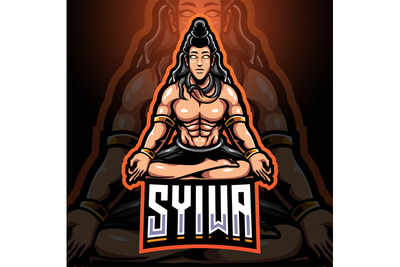 syiwa-esport-mascot-logo-design