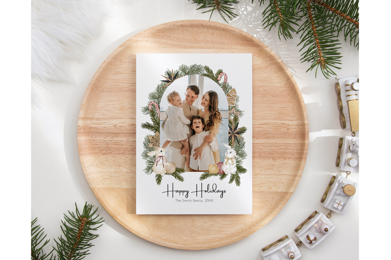 photo-christmas-card-family-holiday-greeting-card-boho-photo-ollage-ca