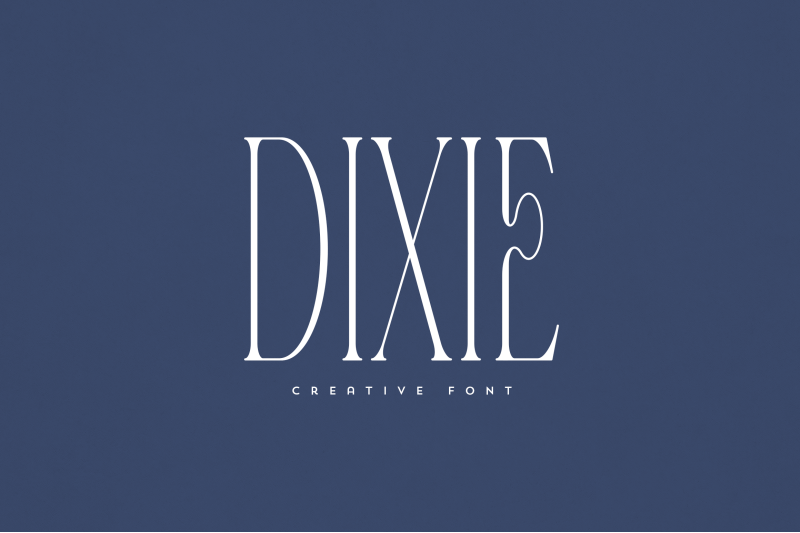 dixie-creative-font