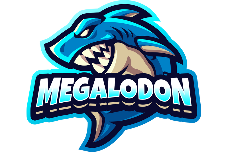 megalodon-esport-mascot-logo-design