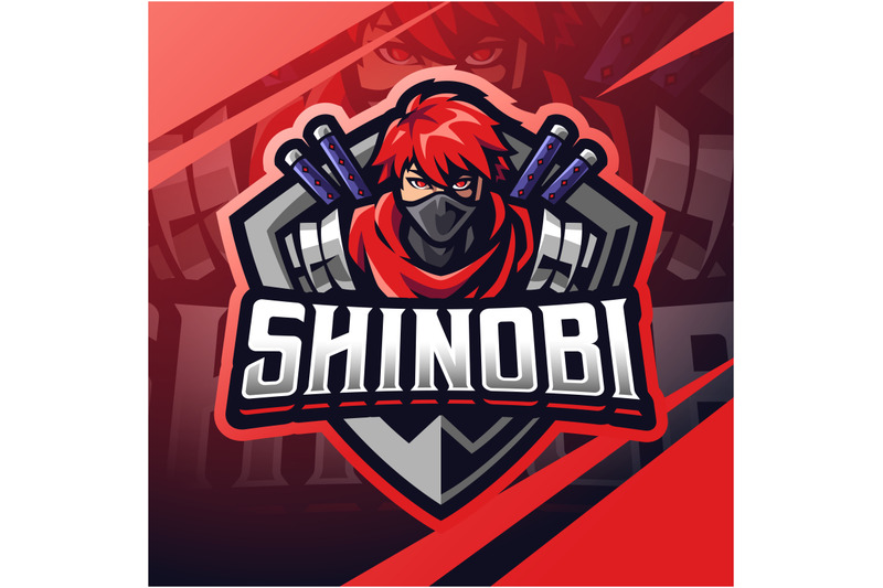 shinobi-esport-mascot-logo-design