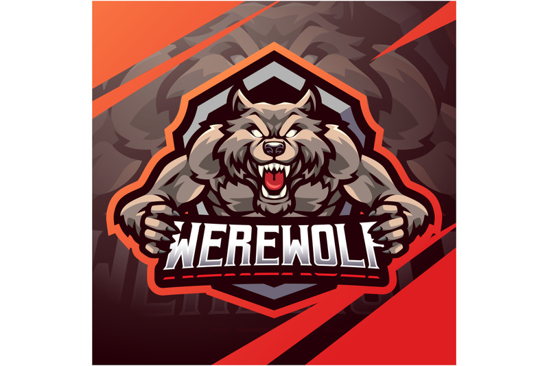 werewolf-esport-mascot-logo-design