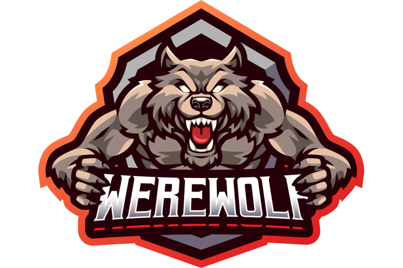 werewolf-esport-mascot-logo-design