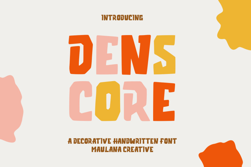 denscore-decorative-handwritten-font