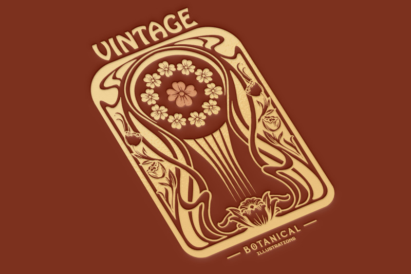 label-art-nouveau-vintage-ornament-svg