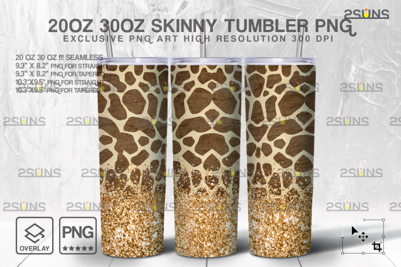 20oz-glitter-gold-giraffe-skinny-tumbler-seamless-digital-design
