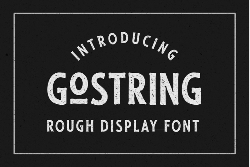 gostring-rough-vintage-display-font