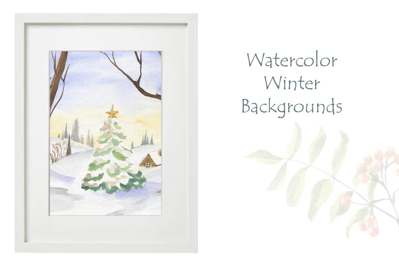 christmas-watercolor-backgrounds