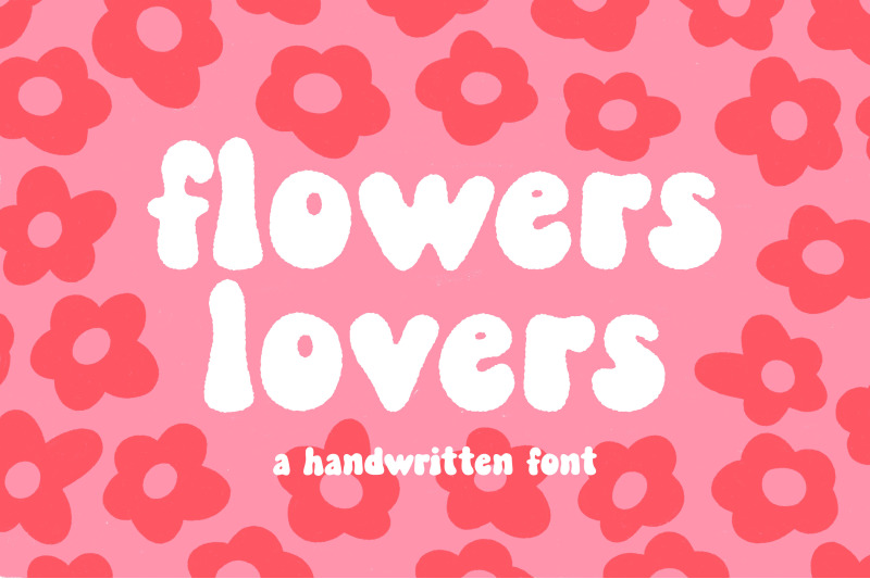 flowers-lovers-handwritten-font