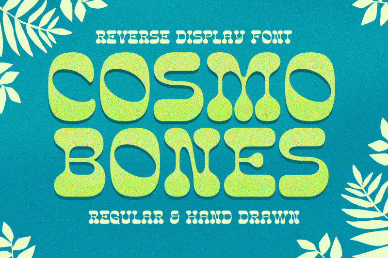 cosmo-bones-reverse-display-font