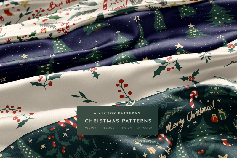 6-christmas-vector-patterns