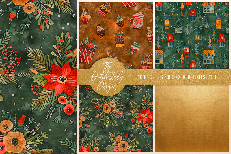 festive-christmas-scrapbook-papers