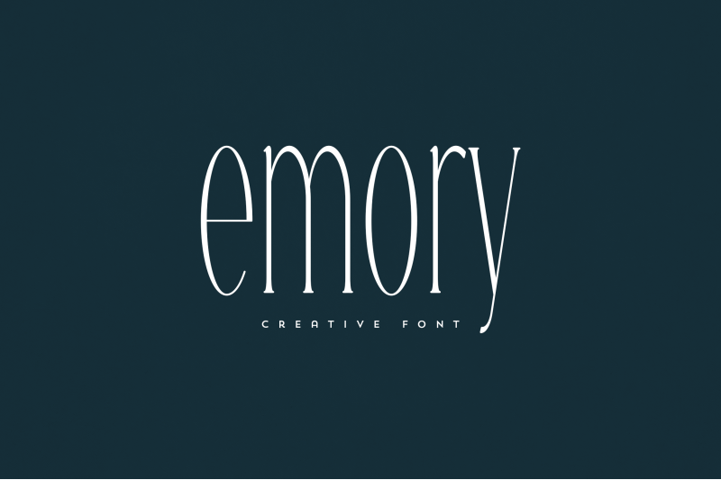 emory-creative-font