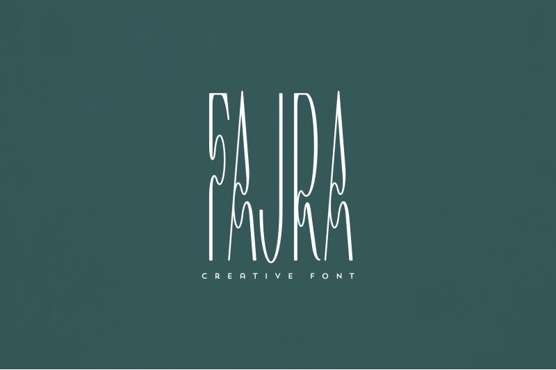 fajra-creative-font