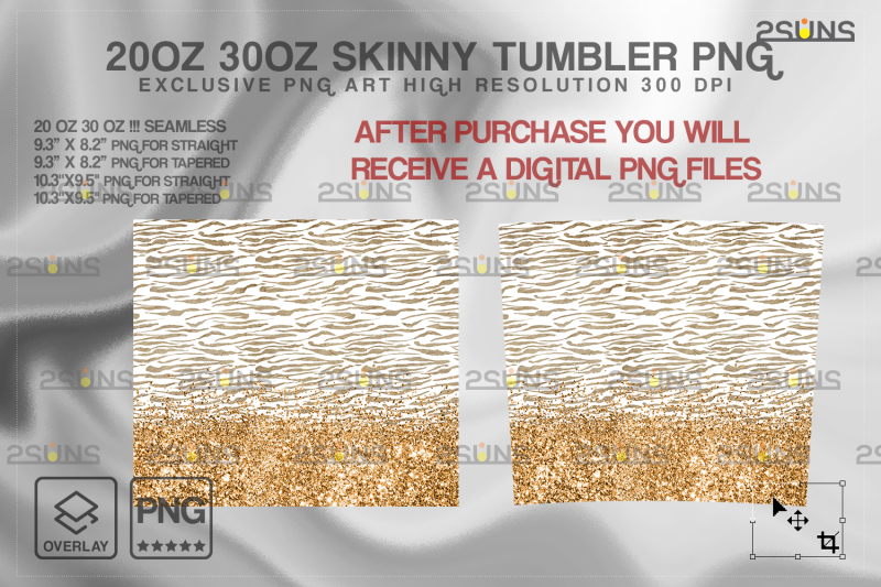 20oz-glitter-gold-fur-africa-skinny-tumbler-seamless-digital-design