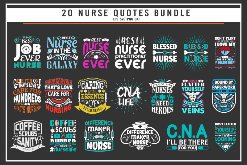 nurse-20-quotes-t-shirt-bundle