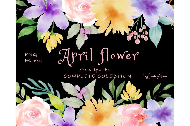 april-flower-full-set