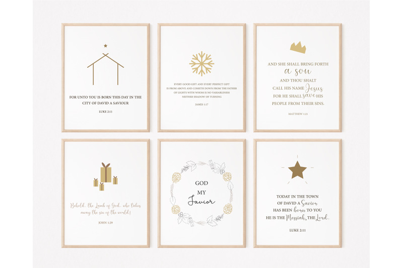 set-of-6-christmas-bible-verses-christmas-wall-prints