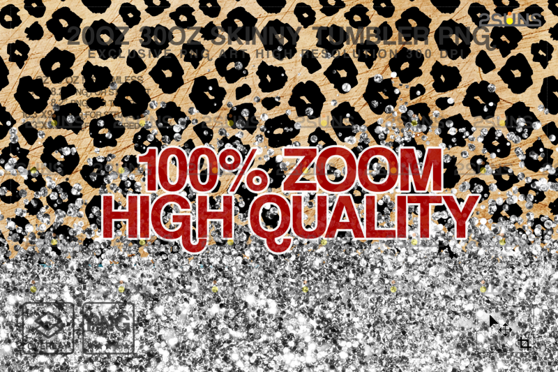 20oz-glitter-silver-leopard-skinny-tumbler-seamless-digital-design