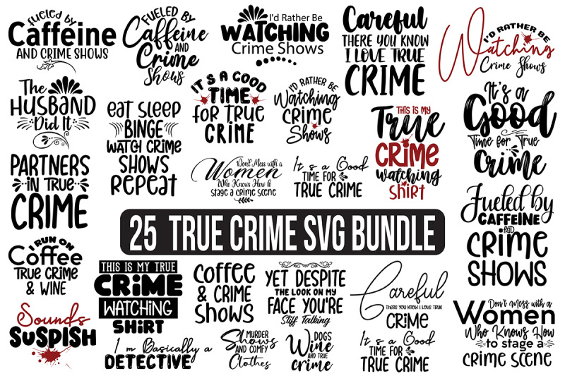 true-crime-svg-bundle