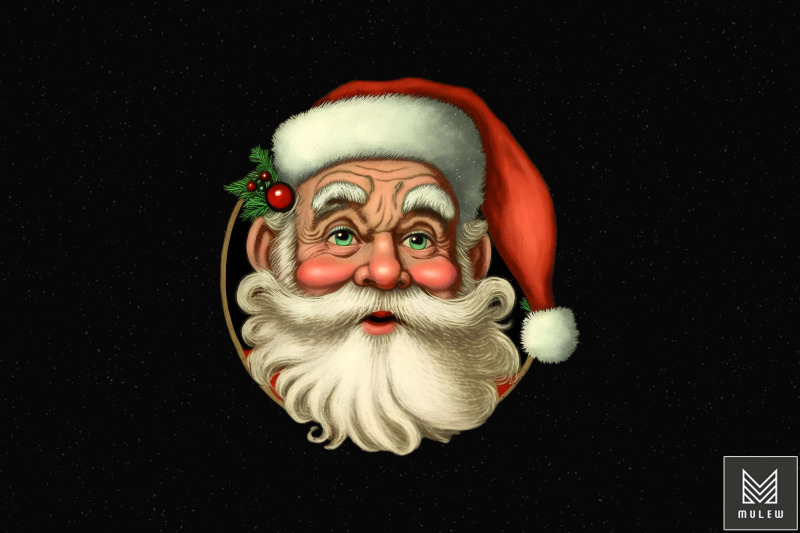 vintage-retro-santa-claus