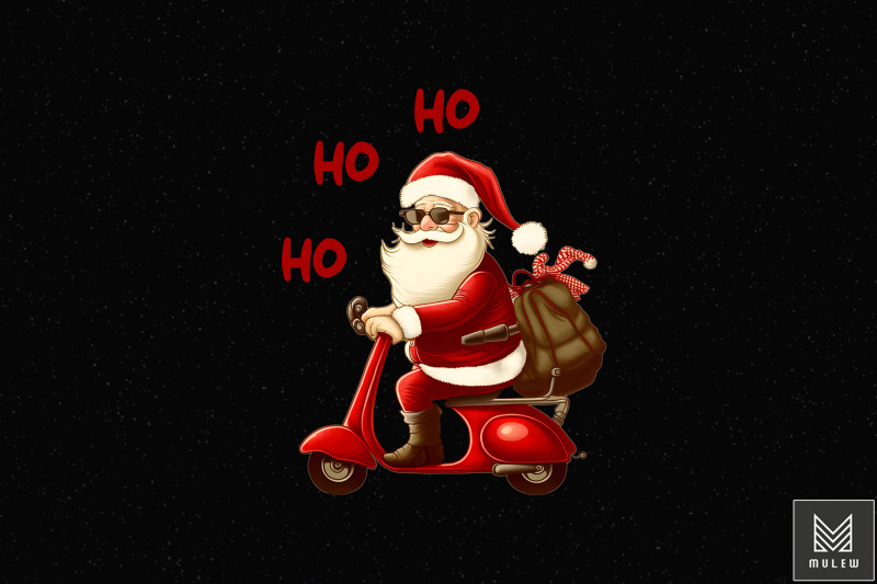 ho-ho-ho-santa-riding-scooter